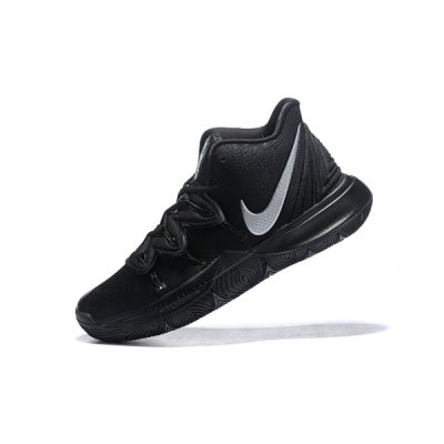 Nike Erkek Kyrie 5 Siyah / Metal Gümüş Basketbol Ayakkabısı Türkiye - MWJCDYEZ